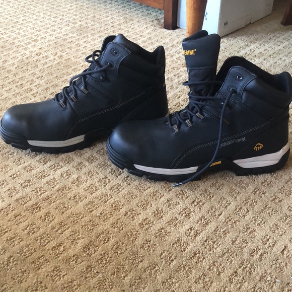 Wolverine men’s steel toe boots 6” main image 4